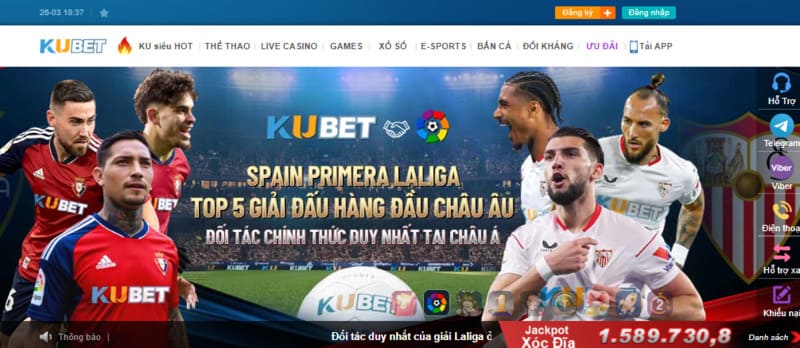 Vì sao nên chơi cược thể thao online tại thể thao Kubet