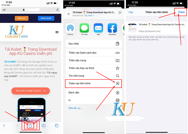 Tải app Kubet trên Android